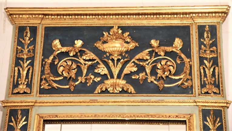 Miroir Genoves Ancien Luigi XVI Du XVIIIe Siecle-photo-2