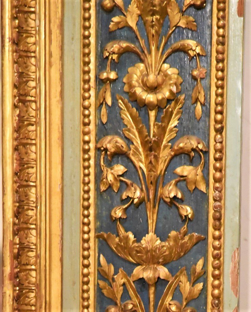Miroir Genoves Ancien Luigi XVI Du XVIIIe Siecle-photo-3