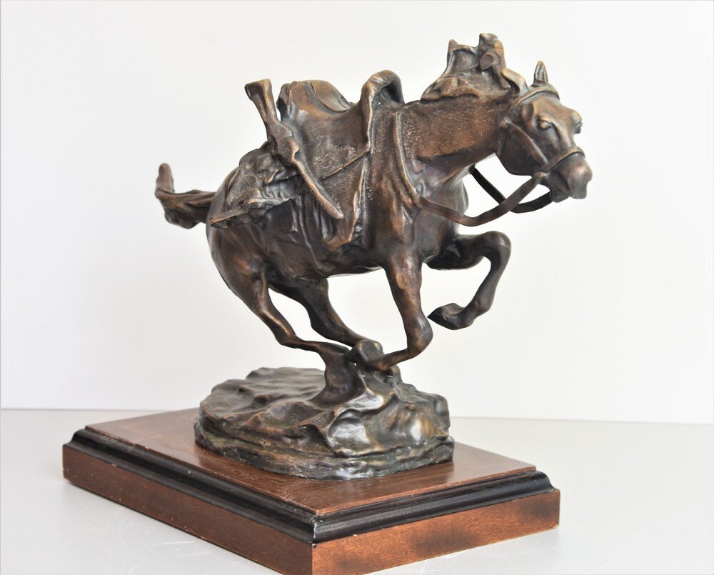 Bronze Sculpture Of The 19th Century-photo-4