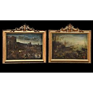 ANTICHI DIPINTI DELLA SCUOLA OLANDESE DEL XVII SECOLO