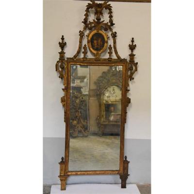 Miroir Toscan Antique Des Années 1700