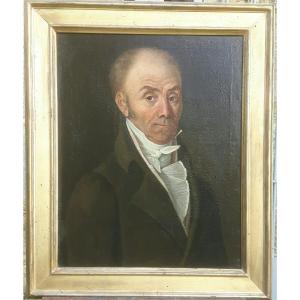 Portrait Of A Man Early 19th Century, Oil On Canvas