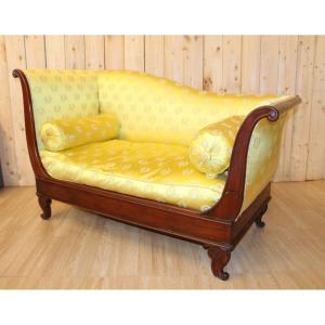 Restoration Period Mahogany Daybed