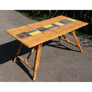 Dining Room Table By Audoux Minnet And Roger Capron 