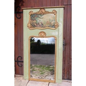 Large Trumeau In Louis XV Regency Style