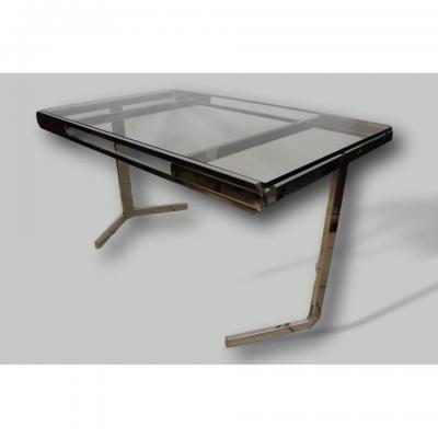 Nickel Plated Salon Table 70
