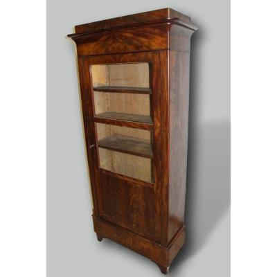 Louis Philippe Mahogany Showcase