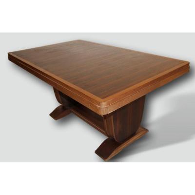 Art Deco Table In Macassar Ebony