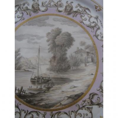 Flat Au Bateau XIX Eme