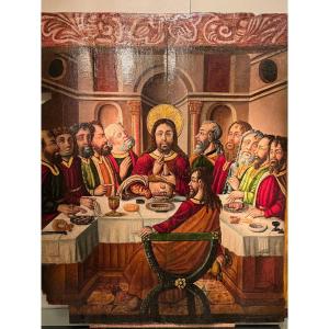 "the Last Supper", Spain, Late 15th Century.