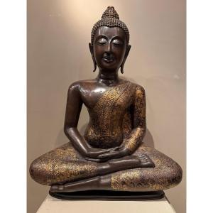 Large Rattanakosin Buddha, Thailand, 19th Century.
