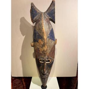 Votive Mask, Wood And Pigments, Burkina Faso, Circa 1910