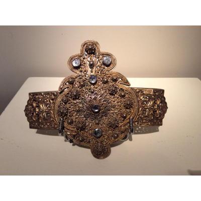 Belt Buckle Vermeil