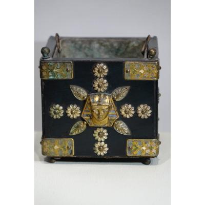 Small Table Planter, Egyptomania, 19th C.
