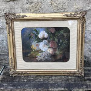 19th Century Pastel Still Life