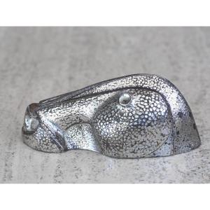 Horse Head Sculpture By Frédéric Barnley For Christofle