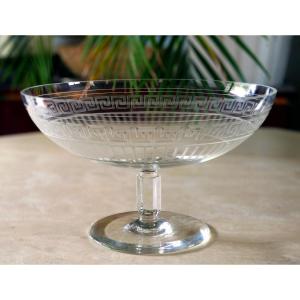 Large Versace Crystal Bowl By Rosenthal