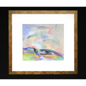 Abstract Painting From The 50s/60s By Tolev