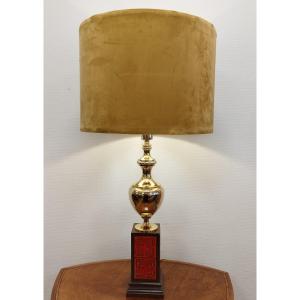 Large Lamp With Ceramic Tiles