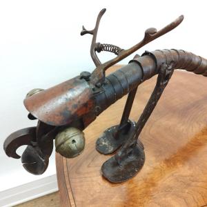 Folk Art "animal" Made Of Tools