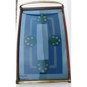 Ceramic Tray By Christian Neureuther, Waechtersbacher, Around 1900