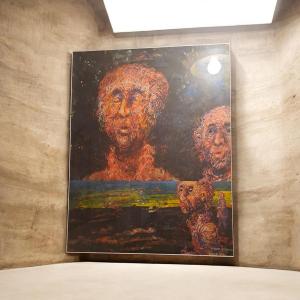 Set Of Three Gouaches Signed Spelled Gerard