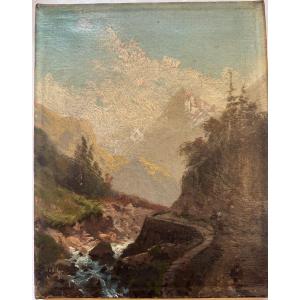 Oil On Canvas Roger Godchaux