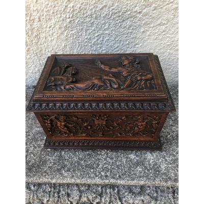 Napoleon III Sculpted Box, Les Arts