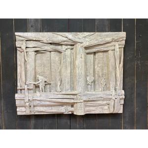 Roger Desserprit (1923-1985) Original Sculpture, 1964