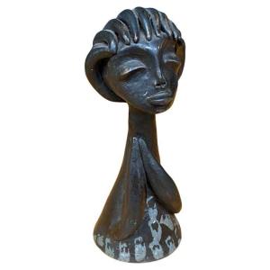 Small Ceramic Circa 1950 Attributed To Colette Gueden Or Boleslaw Danikowski