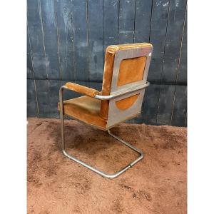 Curious Art Deco Modernist Armchair Circa 1930