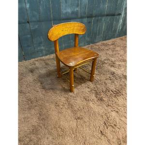  Small Vintage Children's Chair, In The Style Of Pierre Gautier-delaye Circa 1950/1960
