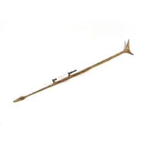 Felix Agostini (1910-1980) Large Bronze Wall Lamp Circa 1950
