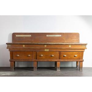 Old Large Butcher's Block Circa 1930 