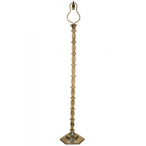 Maison Bagues, Rare Art-deco Period Floor Lamp, 1935, Referenced