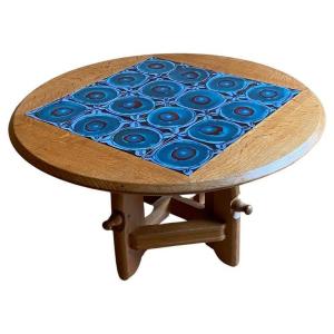 Guillerme Et Chambron, "ladislas" Coffee Table Edition Votre Maison Circa 1970