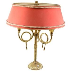 Lampe Néo Classique En Laiton Circa 1940/1950