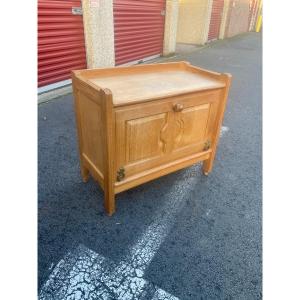 Guillerme Et Chambron, Oak Cabinet "your House Edition Circa 1970