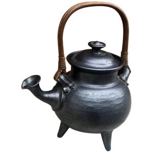 Jean Marais, Large And Fun Ceramic Teapot Circa 1970