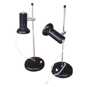 Pair Of Small Adjustable Side Lamps, Circa 1950/1960 