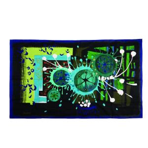 Michel Degand (1934-2021) Printed Tapestry Circa 1970