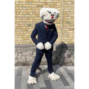 Rémy Pagart, Mister Bobo. Large Resin And Plastic Sculpture (190cm)