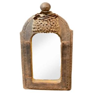 Organic Terracotta Mirror