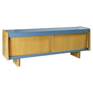 Reconstruction Work; Ash And Laminate Sideboard Circa 1950