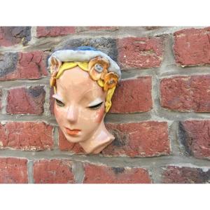 Art Deco Ceramics In The Style Of Golscheider, Czech Work Circa 1930