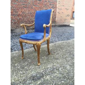 Neo Classic Giltwood Armchair Circa 1940/1950