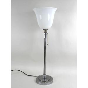 Vintage Art Deco Lamp "cie Des Lampes Paris" 1930s Mazda