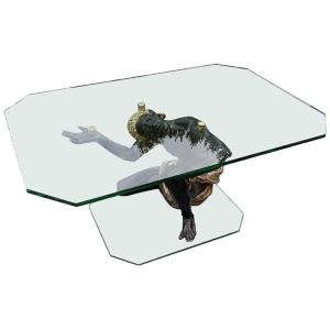 Maison Romeo Paris, Coffee Table Circa 1970 
