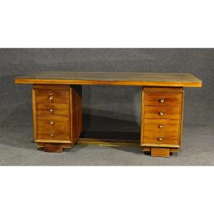 Art Deco Desk In The Style Of Jacques Adnet Circa 1930/1940