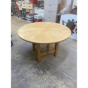 Guillerme Et Chambron , Round Table, Edition Votre Maison Circa 1970 Fully Restored